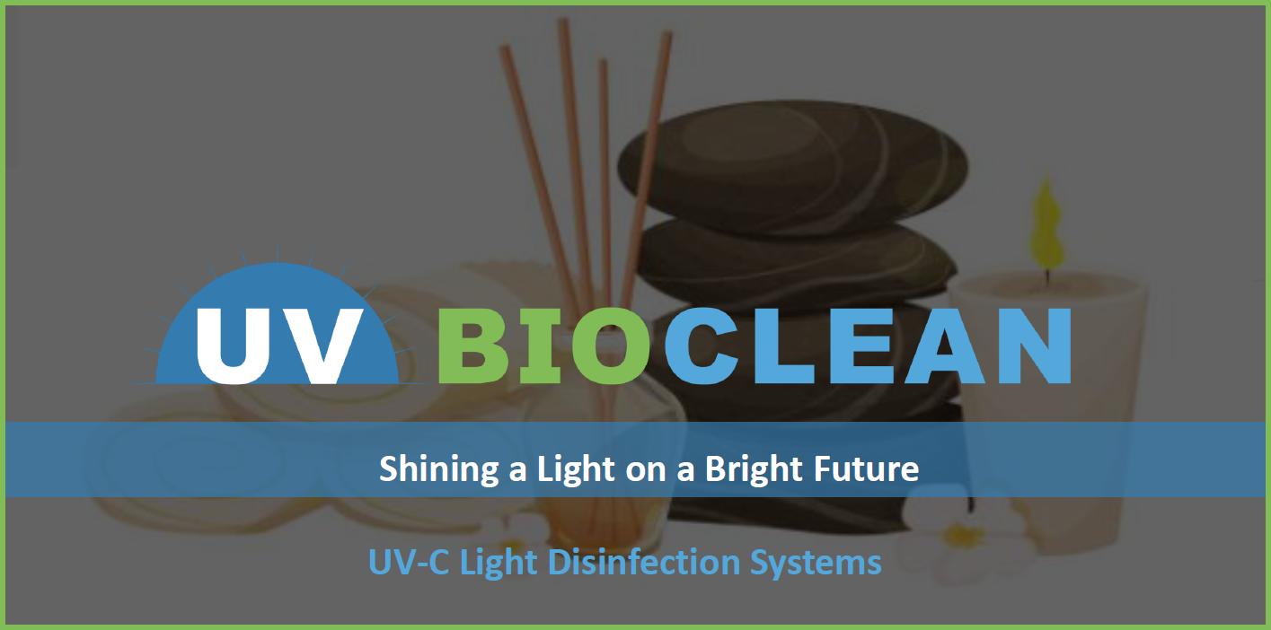 Personal Care presentation cover: UV BIOCLEAN air-disinfection solution.