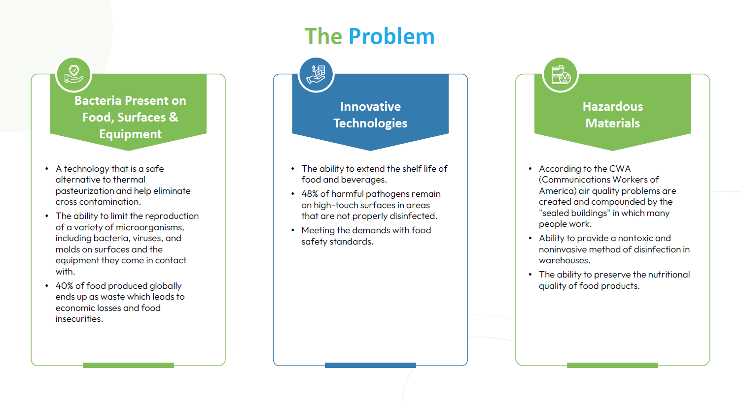Indoor air-quality and infection-control challenges in Food Service.