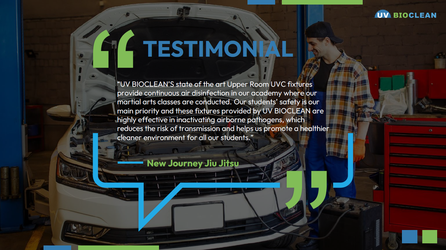 Automotive customer testimonial.