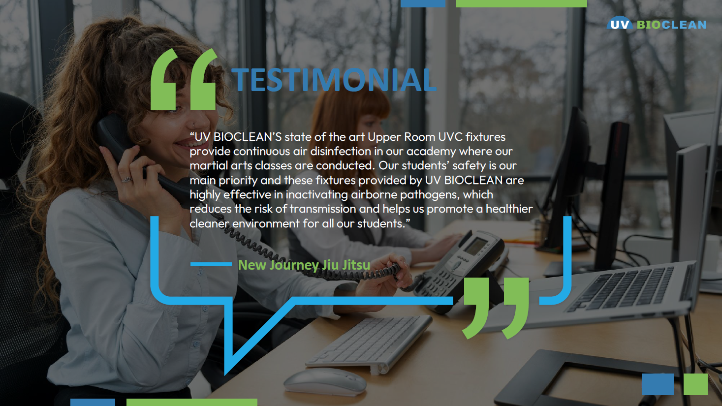 Contact Center customer testimonial.