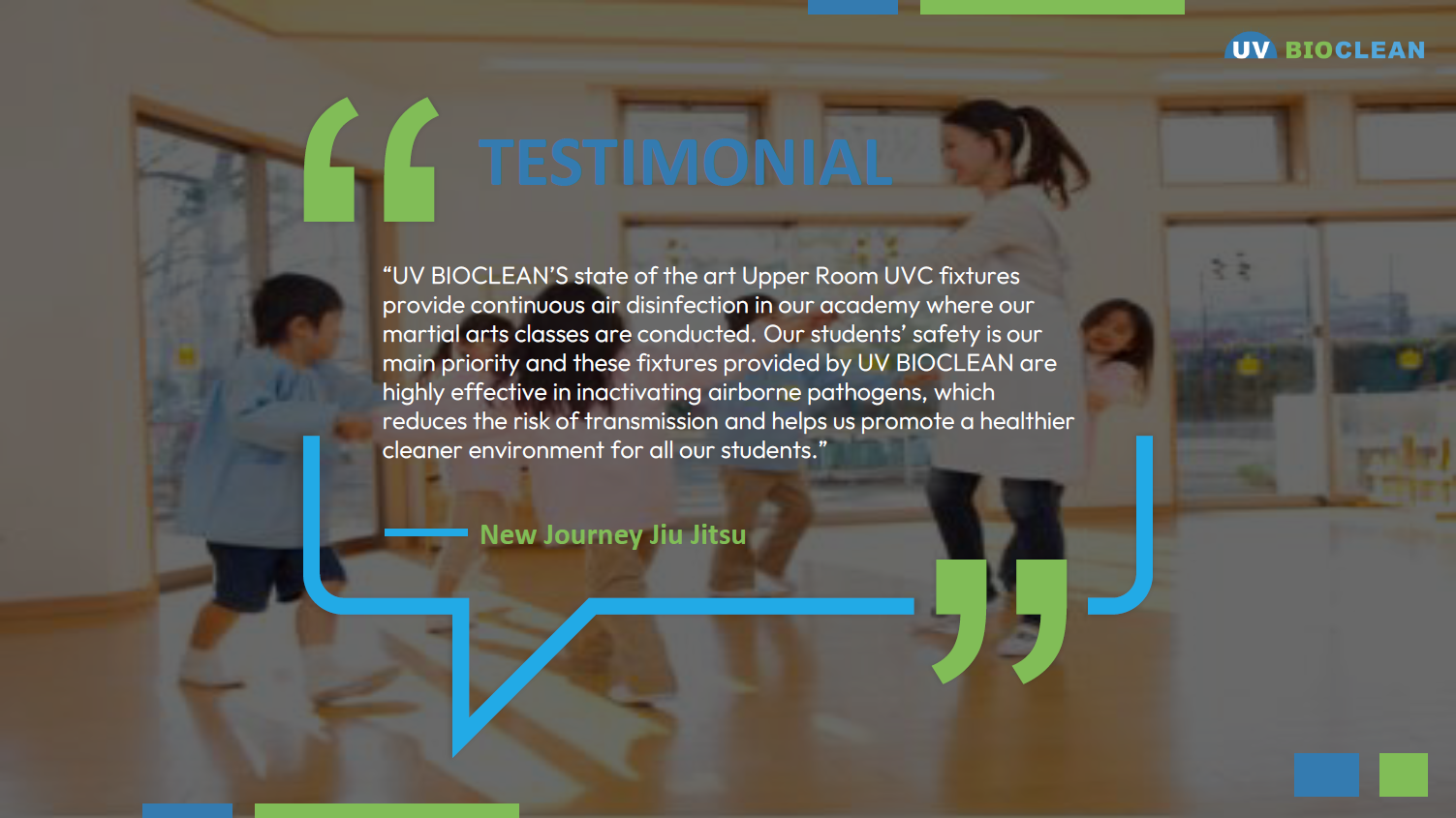 Daycare customer testimonial.