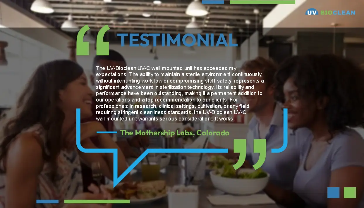 Food Service customer testimonial.
